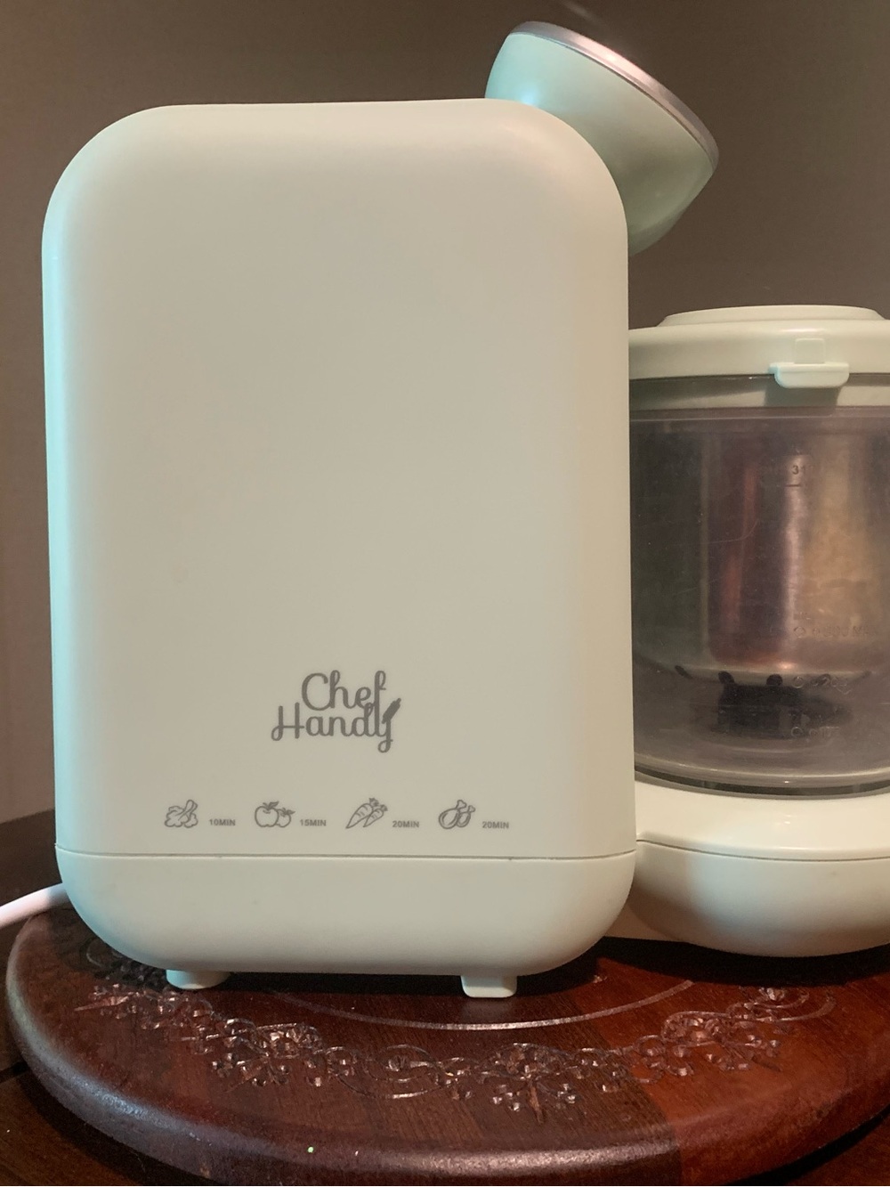 Mint Green Baby Food Maker - Compact Kitchen Processor